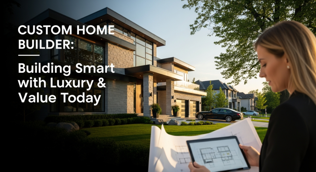 Custom Home Builder: Building Smart with Luxury & Value Today
