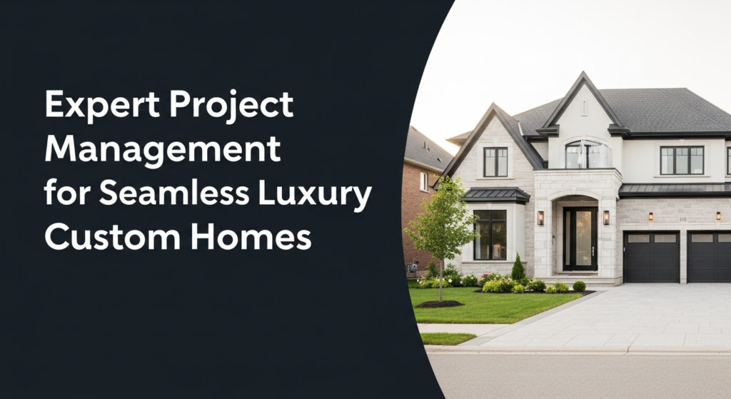 Expert Project Management for Seamless Luxury Custom Homes