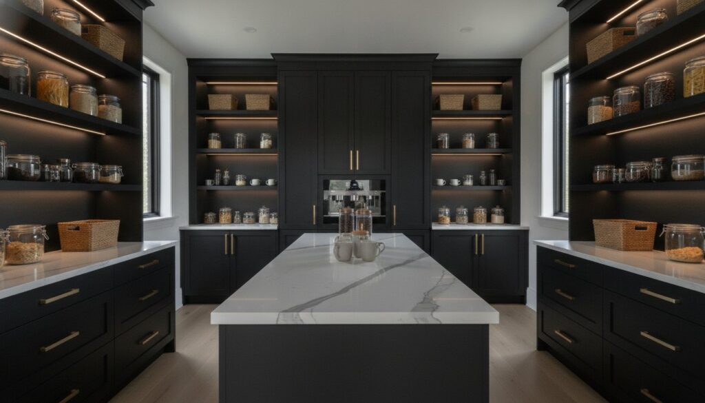 Custom Walk-In Pantry Design Ideas: Elevating Your Culinary Architecture
