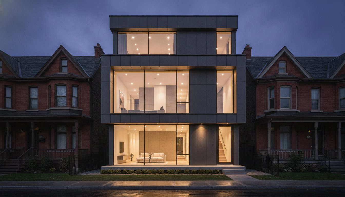 Building on a Narrow Lot in Toronto: A Luxury Guide to Selecting a Custom Builder